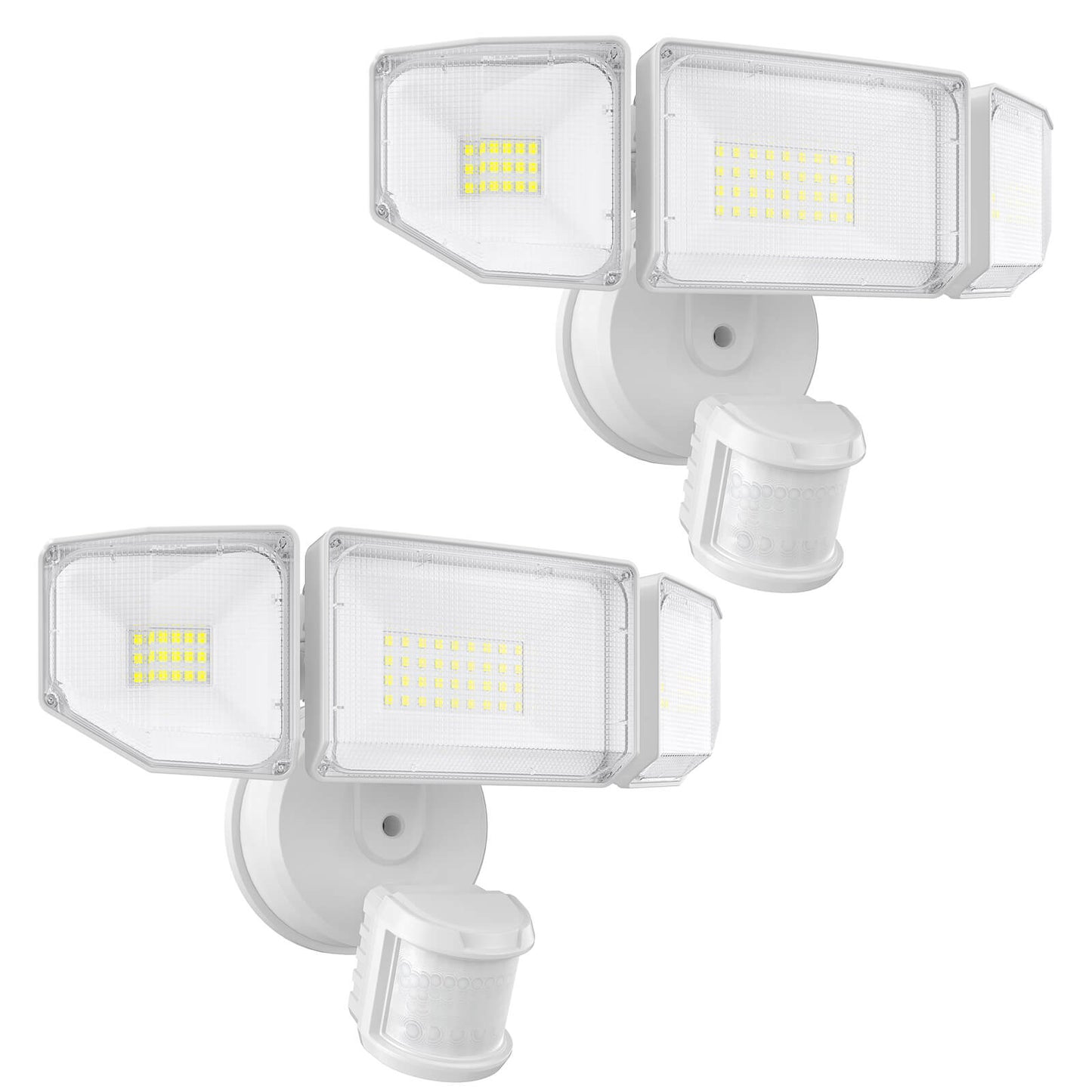85W LED Security Lights Motion Sensor Light Outdoor, 8500LM Dusk to Dawn, IP65 Waterproof, 6500K, 3 Head Motion Detected Flood Light, Floodlight for Outside, Garage, Yard, Porch